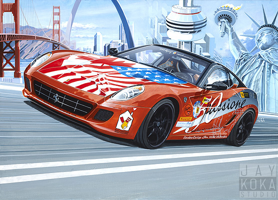 One Lap of North America 2012